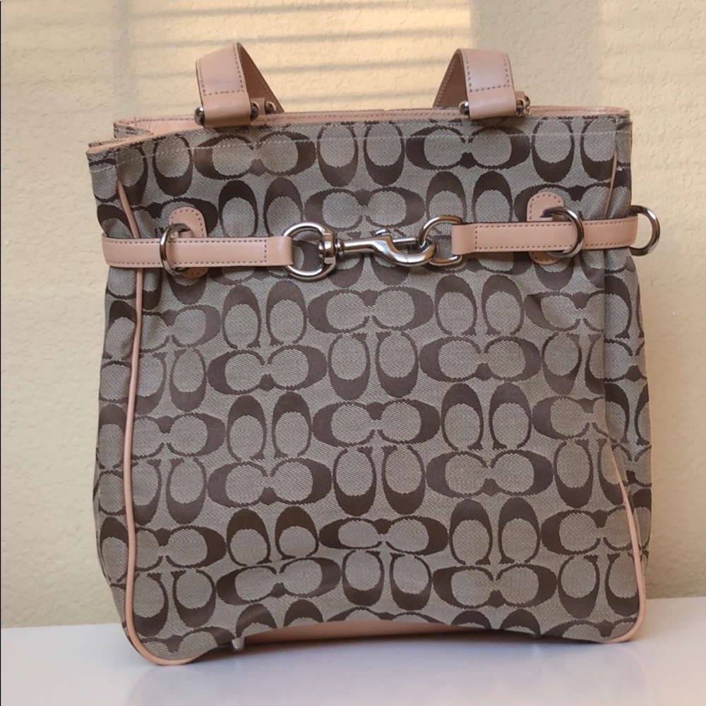 NWT Coach Monogram Carryall bag